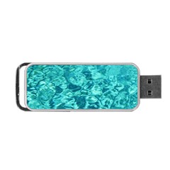 Turquoise Water Portable Usb Flash (two Sides) by trendistuff