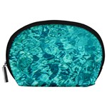 TURQUOISE WATER Accessory Pouches (Large)  Front