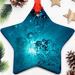 Sun-bubbles Ornament (star)  by trendistuff