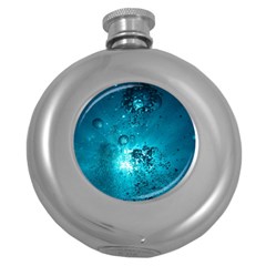 Sun-bubbles Round Hip Flask (5 Oz) by trendistuff