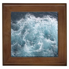 Ocean Waves Framed Tiles