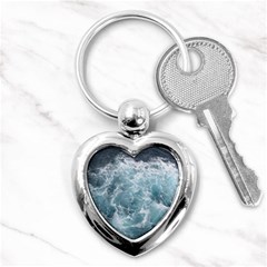 Ocean Waves Key Chains (heart) 