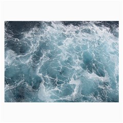 Ocean Waves Large Glasses Cloth (2-side) by trendistuff