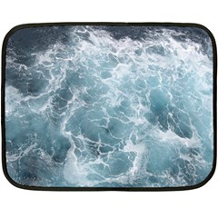 Ocean Waves Fleece Blanket (mini) by trendistuff