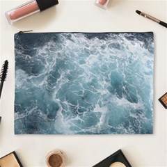 Ocean Waves Cosmetic Bag (xl) by trendistuff