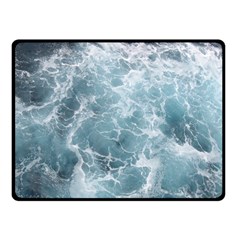 Ocean Waves Fleece Blanket (small)