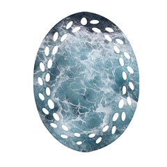 Ocean Waves Ornament (oval Filigree) 