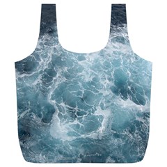 Ocean Waves Full Print Recycle Bags (l) 