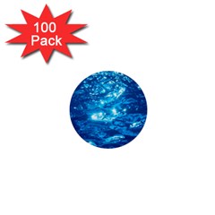 Light On Water 1  Mini Buttons (100 Pack) 