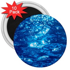 Light On Water 3  Magnets (10 Pack) 