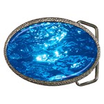 LIGHT ON WATER Belt Buckles Front