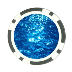 Light On Water Poker Chip Card Guards by trendistuff