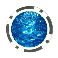 Light On Water Poker Chip Card Guards (10 Pack) 