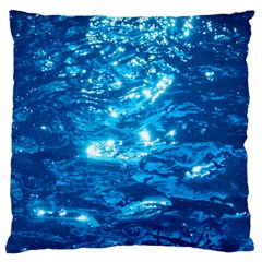 Light On Water Large Cushion Cases (one Side) 