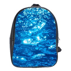 Light On Water School Bags (xl)  by trendistuff