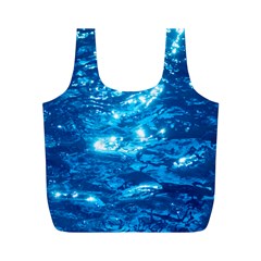 Light On Water Full Print Recycle Bags (m)  by trendistuff