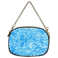 Blue Ice Crystals Chain Purses (one Side)  by trendistuff