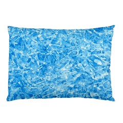 Blue Ice Crystals Pillow Cases