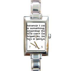 Reid s Chapsticks Rectangle Italian Charm Watches by girlwhowaitedfanstore