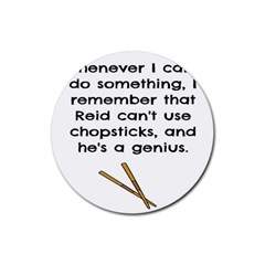 Reid s Chapsticks Rubber Coaster (round)  by girlwhowaitedfanstore