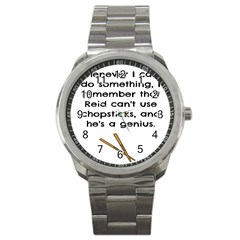 Reid s Chapsticks Sport Metal Watches by girlwhowaitedfanstore