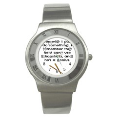 Reid s Chapsticks Stainless Steel Watches by girlwhowaitedfanstore