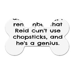 Reid s Chapsticks Dog Tag Bone (two Sides)