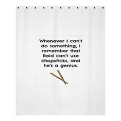 Reid s Chapsticks Shower Curtain 60  X 72  (medium) 