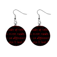 I ve Watched Enough Criminal Minds Mini Button Earrings by girlwhowaitedfanstore