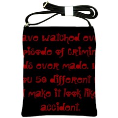 I ve Watched Enough Criminal Minds Shoulder Sling Bags by girlwhowaitedfanstore