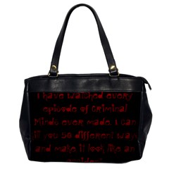 I ve Watched Enough Criminal Minds Office Handbags by girlwhowaitedfanstore