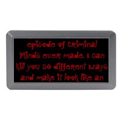 I ve Watched Enough Criminal Minds Memory Card Reader (mini) by girlwhowaitedfanstore