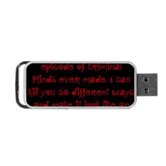 I ve Watched Enough Criminal Minds Portable Usb Flash (two Sides) by girlwhowaitedfanstore