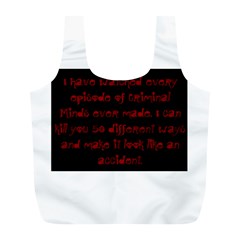 I ve Watched Enough Criminal Minds Full Print Recycle Bags (l)  by girlwhowaitedfanstore