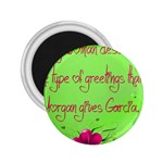 Garcia s Greetings 2.25  Magnets Front