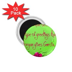 Garcia s Greetings 1 75  Magnets (10 Pack) 