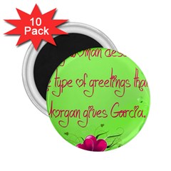 Garcia s Greetings 2 25  Magnets (10 Pack) 