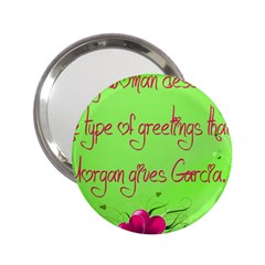 Garcia s Greetings 2 25  Handbag Mirrors