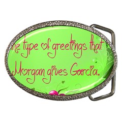 Garcia s Greetings Belt Buckles