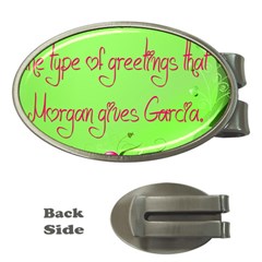 Garcia s Greetings Money Clips (oval) 