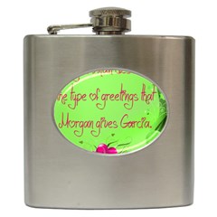 Garcia s Greetings Hip Flask (6 Oz)