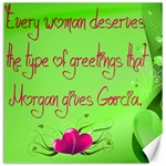 Garcia s Greetings Canvas 12  x 12   11.4 x11.56  Canvas - 1