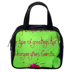 Garcia s Greetings Classic Handbags (one Side) by girlwhowaitedfanstore