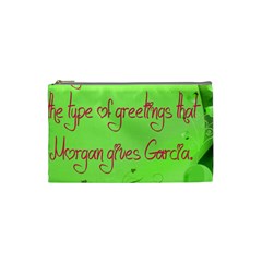 Garcia s Greetings Cosmetic Bag (small)  by girlwhowaitedfanstore