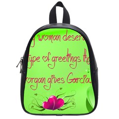 Garcia s Greetings School Bags (small)  by girlwhowaitedfanstore