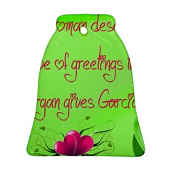 Garcia s Greetings Bell Ornament (2 Sides)