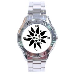 Edelweiss Stainless Steel Watch by ColoradoHighCountry