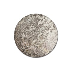 Weathered Grey Stone Magnet 3  (round) by trendistuff