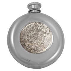 Weathered Grey Stone Round Hip Flask (5 Oz) by trendistuff