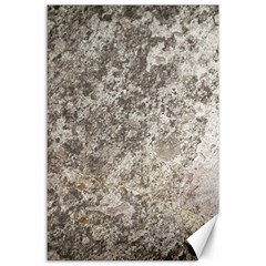 Weathered Grey Stone Canvas 24  X 36 